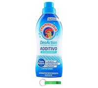 Chanteclair DeoAction Additivo Igiene - Aditivos higiénicos para la higiene (8 unidades, neutraliza, evita la aparición de malos olores, detergente líquido para la higiene de 600 ml, incluye llavero