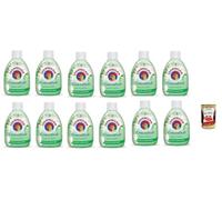 Chanteclair I - Perfume concentrado para la colada, almizcle blanco, aroma intenso y persistente en el cabello, 12 x 220 ml + Polpa italiana Gourmet 400 g