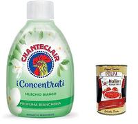 Chanteclair - Juego de 3 fragancias de lino concentrado, almizcle blanco, 220 ml + Polpa italiana gourmet 400 g