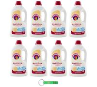 Chanteclair Lavatrice Marseille Detersivo Liquido - Detersivo Liquido - Detergente líquido para la lavadora - Fórmula con desengrasante 28 lavados, 1260 ml + llavero Beni Culinari gratuito