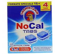 Chanteclair - NoCal Tabs - Mejora la efectividad del detergente, protege y limpia la lavadora - Caja de 16 tabletas + 4