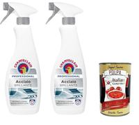 FELCE AZZURRA Mon Amour Blu Mare Ammorbidente Concentrato, Suavizante concentrado, 26 lavados, 650 ml + Italian Gourmet Polpa 400