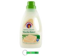 Chanteclair Sapone da Bucato - Jabón para lavar (8 unidades, 18 lavados, 1000 ml, incluye llavero Beni Culinari gratuito)