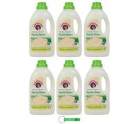 Chanteclair Sapone da Bucato - Jabón para lavar ropa (6 unidades, 1500 ml, incluye llavero Beni Culinari gratuito)