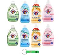 Chanteclair - Suavizante concentrado, 8 unidades, para ropa suave y perfumada + llavero Beni Culinari