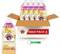 Chanteclair Suavizante concentrado de azahar y narciso, 8 unidades, 90 lavados, 1800 ml + llavero Beni Culinari gratuito