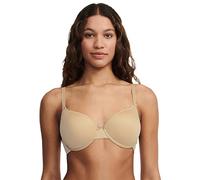 Chantelle Sujetador básico Invisible Liso de Ajuste Personalizado, Opaco, Piel, 34D para Mujer