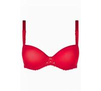 Chantelle Co Bra Tshirt Half Cup Memory Scarlet/peach Talla: C80 | Brasieres Outlet | Mujer | Rojo