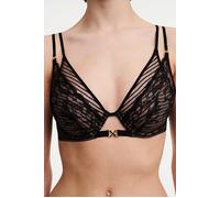 Chantelle Co Bra Tshirt Plunge Foam Txture-black Talla: C80 | Outlet | Mujer | Negro