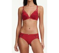 Chantelle Co Bra Tshirt Plunge Passion Red/aubergine Talla: B80 | Brasieres Outlet | Mujer | Rojo