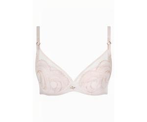 Chantelle Co Bra Tshirt Plunge Taffeta Pink Talla: B80 | Brasieres Outlet | Mujer | Rosa