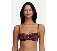 Chantelle Co Bra Underw. Half Cup Black Flowers Multico Talla: B85 | Outlet | Mujer | Negro