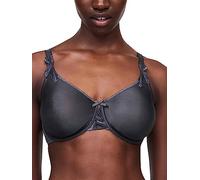 Chantelle - Hedona - Mujer - Efecto Minimizador - Sujetador con Aros - Ropa Interior, Gris Profond/Gris Lavanda, 75C