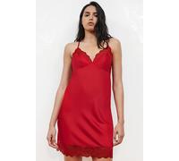 Chantelle Midnight Flowers Scarlet Talla: S | Pijamas Outlet | Mujer | Rojo