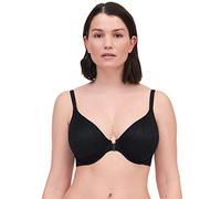 Chantelle Norah Full-Coverage Front Closure Bra Sujetador Moldeado, Opaco, Negro, 75D Mujeres