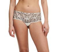CHANTELLE Shorty cobertura media Fleurs. Color blanco/negro