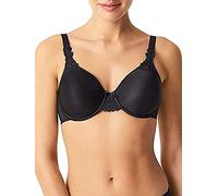 Chantelle Sujetador básico Invisible Liso Personalizado para Mujer, Negro, 75 A (Talla del Fabricante: 34A)