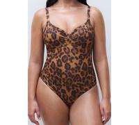 Chantelle Sw 1p Underw. Covering Wild Leopard Talla: F80 | Bañadores Outlet | Mujer