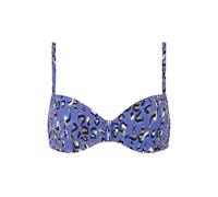 Chantelle Sw Bra Tshirt Half Cup Memory Blue Leopard Talla: D80 | Outlet | Mujer | Azul