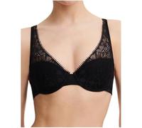 Chantelle Tief Ausgeschnittener Spacer-BH Day To Night Sujetador para Camiseta, Schwarz, 75F Unisex Adulto