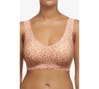 Chantelle Uw Bra Wirefree Leo Neutral Talla: XS/S | Corsés Outlet | Mujer