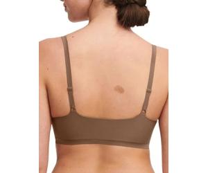 Chantelle Women's SoftStretch Scoop Padded Bralette, Cocoa Brown