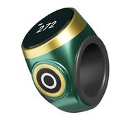 Chanting Counter - Cuentas Mantra Tally, clicker electrónico de oración | Contador de anillos de dedo para práctica mental budista, rastreador de enfoque, herramienta de meditación compacta