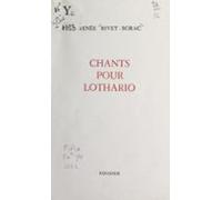 Chants Pour Lothario (ebook)