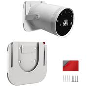 Chanvoo Soporte de pared sin taladros compatible con proyector Samsung Freestyle, soporte de techo Freestyle 2, accesorios Freestyle 2, estante de montaje en pared de acero (blanco)