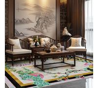 Chanxiang666 Alfombras Salón Alfombras Pelo Corto 120x250cm Grúa voladora Dando la Bienvenida a los huéspedes Pino Sala Estar/Dormitorio/despacho/Mesa de Centro. 120x250cm