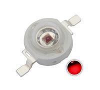 CHANZON 10 pcs LED Chip 3W Luz de cultivo de plantas de color rojo lejano (730nm/400mA-500mA/DC 1.8V-2.2V/3 Watt) Componentes de diodo emisor SMD COB Cuenta de 3 W para lámparas de cultivo de DIY