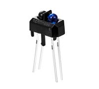 Chanzon 10 piezas TCRT5000 Luces de diodo LED IR de rayos infrarrojos (Lente redonda negra DC 20mA) Lámparas de iluminación Componentes electrónicos Diodos emisores de luz indicadora