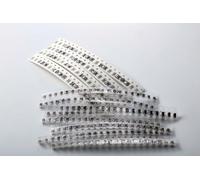 Chanzon Kit surtido de condensadores de cerámica 1206 SMD, 240 piezas, 12 valores MLCC (100pF-22uF) para reparación de electrónica