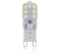 Chao Zan G9 Led Bombilla 2.5W, CA 220V, 250 lúmenes, Ángulo de haz 360 °, Bombillas Sin parpadeo, No Regulable (1 Unidad, Blanco Frío)