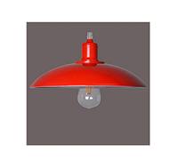 Chao Zan Metal Lámpara de Techo E27 Clásico Moderno Estilo Comedor Restaurante Corredor sala de estar Cocina Dormitorio LED Colgante de Luz Rojo