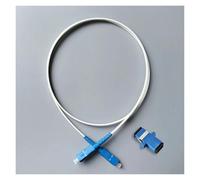 CHAOMIN Cable de conexión de fibra óptica monomodo de 20M SC/UPC a SC/UPC - Cable de acometida de fibra interior for comunicación de alta velocidad(5M)