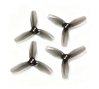 ChaonGhemieux 2 Pares de hélices de PC 3026-3 de 3 Pulgadas for Marco de fútbol de Drones de 220 mm, Cuchillas CW CCW for Mini Drones FPV(Gray)