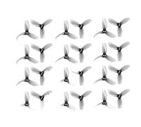 ChaonGhemieux 24 uds/12 Pares D2.5 hélice de 3 aspas de 2,5 Pulgadas PC FPV Orificio de 1,5mm for Dron FPV de Motor 1404, for SpeedyBee BEE25, Unidad de Aire d-ji O4(Gray)