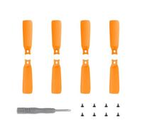 ChaonGhemieux Hélice Plegable F 4022 for PC, 4 Pares/8 Uds., CW CCW, Compatible con d-ji Flip Drone RC Multirotor, Accesorios DIY(Orange)