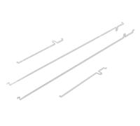 ChaonGhemieux Juego Completo de Varilla de Empuje, Pieza de Repuesto Compatible con VolantexRC 76806 F16 Grey Wolf 30mm EDF RC Fighter Jet