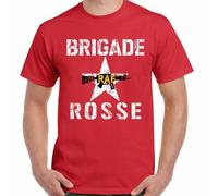CHAOOFANG Brigade Rosse T-Shirt Mens As Worn by Joe Strummer from Red Brigades