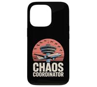 Chaos Coordinator Funny Air Traffic Control ATC Carcasa para iPhone 13 Pro