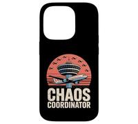 Chaos Coordinator Funny Air Traffic Control ATC Carcasa para iPhone 14 Pro