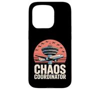 Chaos Coordinator Funny Air Traffic Control ATC Carcasa para iPhone 15 Pro