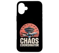 Chaos Coordinator Funny Air Traffic Control ATC Carcasa para iPhone 16 Plus
