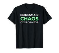 Chaos Coordinator - Planificador de Fiesta de Boda para Dama de Honor Camiseta