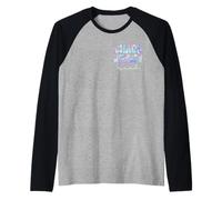 Chaos Coordinator Squad Groovy Regreso a la escuela Maestros Mujeres Camiseta Manga Raglan