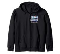 Chaos Coordinator Squad Groovy Regreso a la escuela Maestros Mujeres Sudadera con Capucha