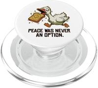 Chaos Goose Peace Nunca Fue Una Opción Arte Divertido PopSockets PopGrip para MagSafe