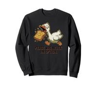 Chaos Goose Peace Nunca Fue Una Opción Arte Divertido Sudadera